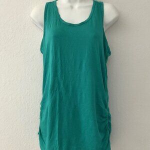 ENERGY ZONE LACE RUCHED SIDE RACERBACK TANK TOP ACTIVEWEAR LIKE NEW